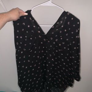 Torrid star blouse long sleeve shirt